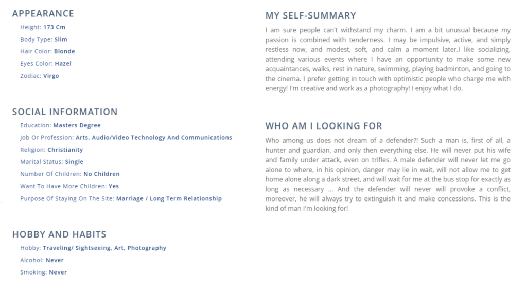 Innas profile